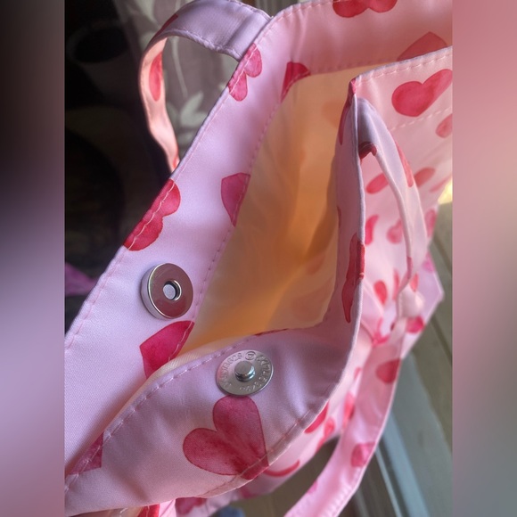 pink heart tote bag! - Picture 4 of 5